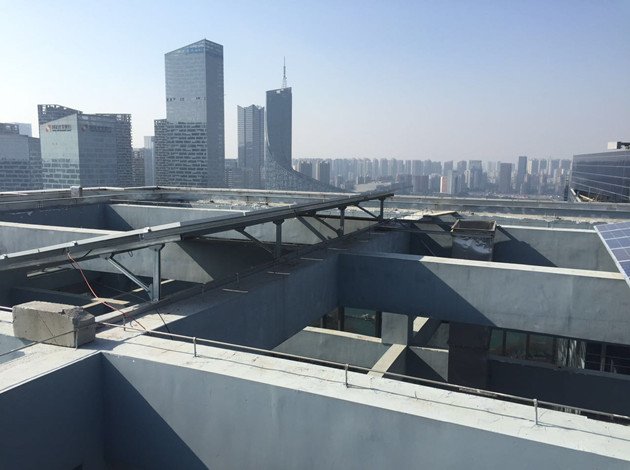 Hệ thống năng lượng mặt trời trên mái nhà lưới 20KW cho tòa nhà thương mại
