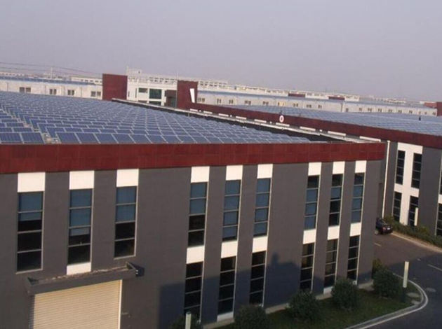 Hệ thống năng lượng mặt trời trên mái nhà Changzhou-3.1MW cho nhà máy